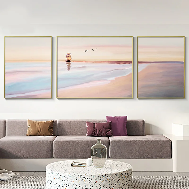 

Настенный постер с изображением природного пейзажа в скандинавском стиле