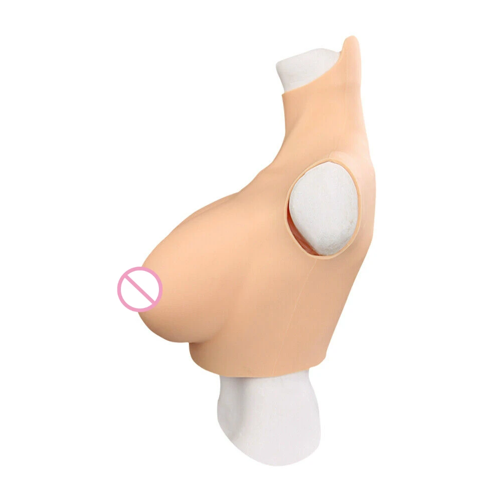Artificial Breast G Cup Silicone Breast Forming Crossdresser Artificial Chest Suitable for Transgender Underwear Women Bra