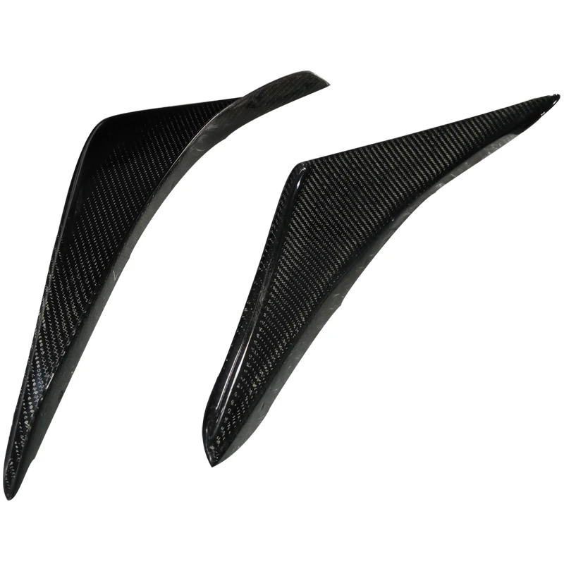 Разделители переднего бампера из углеродного волокна боковые фартуки Winglet Wings