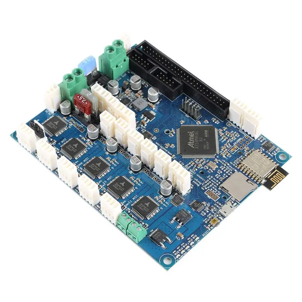 Duet 2 Wifi V1.04 Borad Cloned Duet2 Расширенная 32 битная Плата управления для BLV MGN Cube 3D принтер CNC
