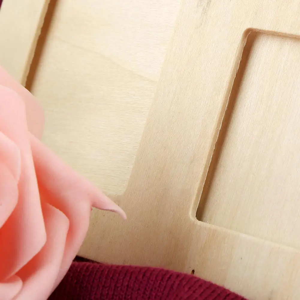 

3 in 1 White Hollow Love Letter Wooden Family Picture Photo Frame DIY Art Decor Frame Photo Dispaly Stand Home Decor