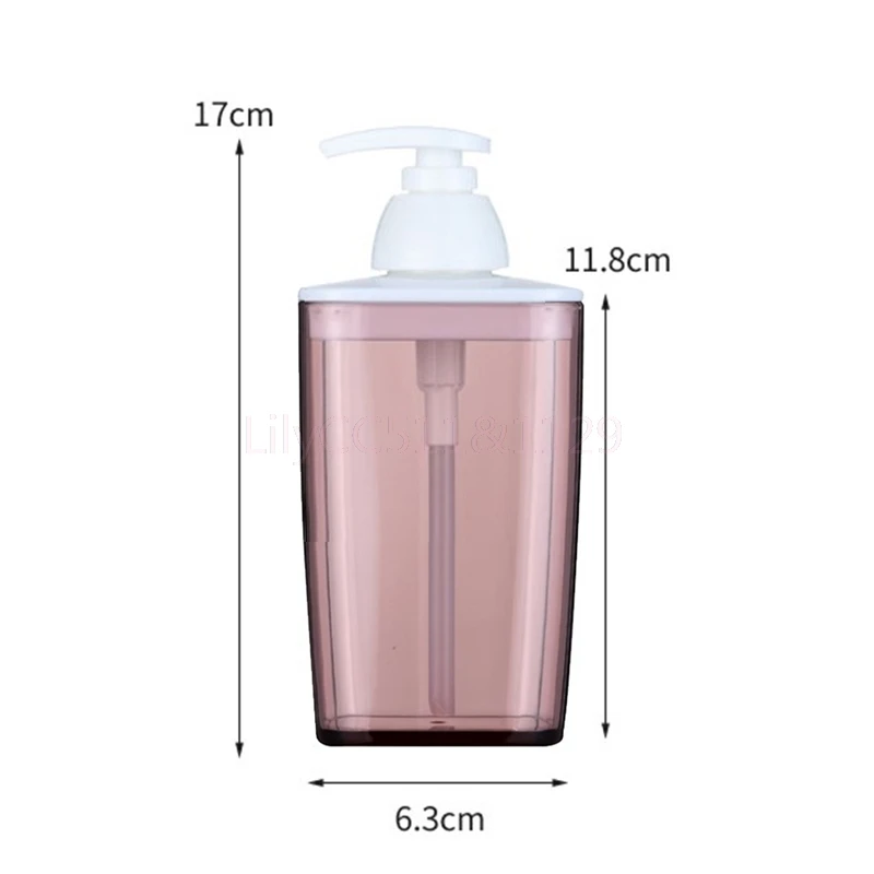 Пустая пластиковая бутылка-дозатор 1 шт. дорожная портативная бутылка для
