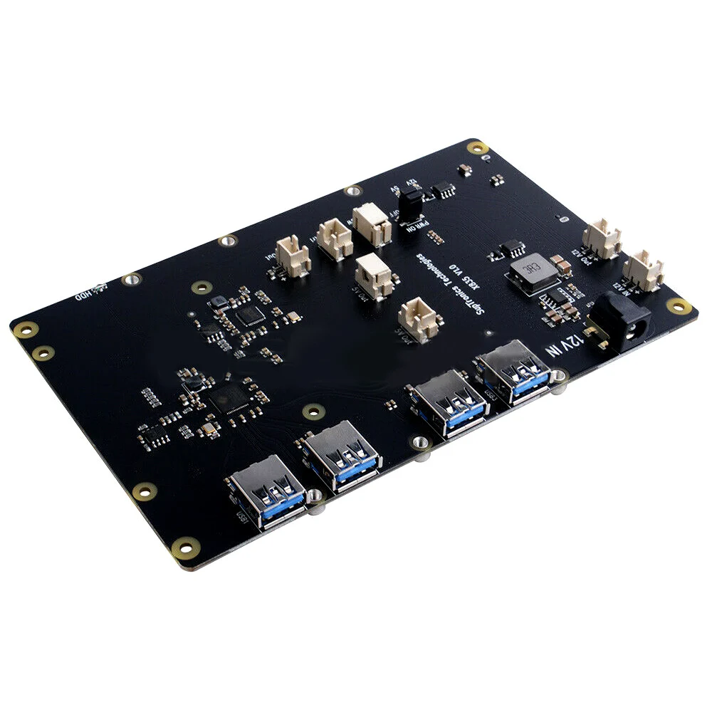 Для Raspberry PI 4 X835 3 5 &quotSATA адаптер Поддержка 10 ТБ дюйма SATA жесткие диски HDD
