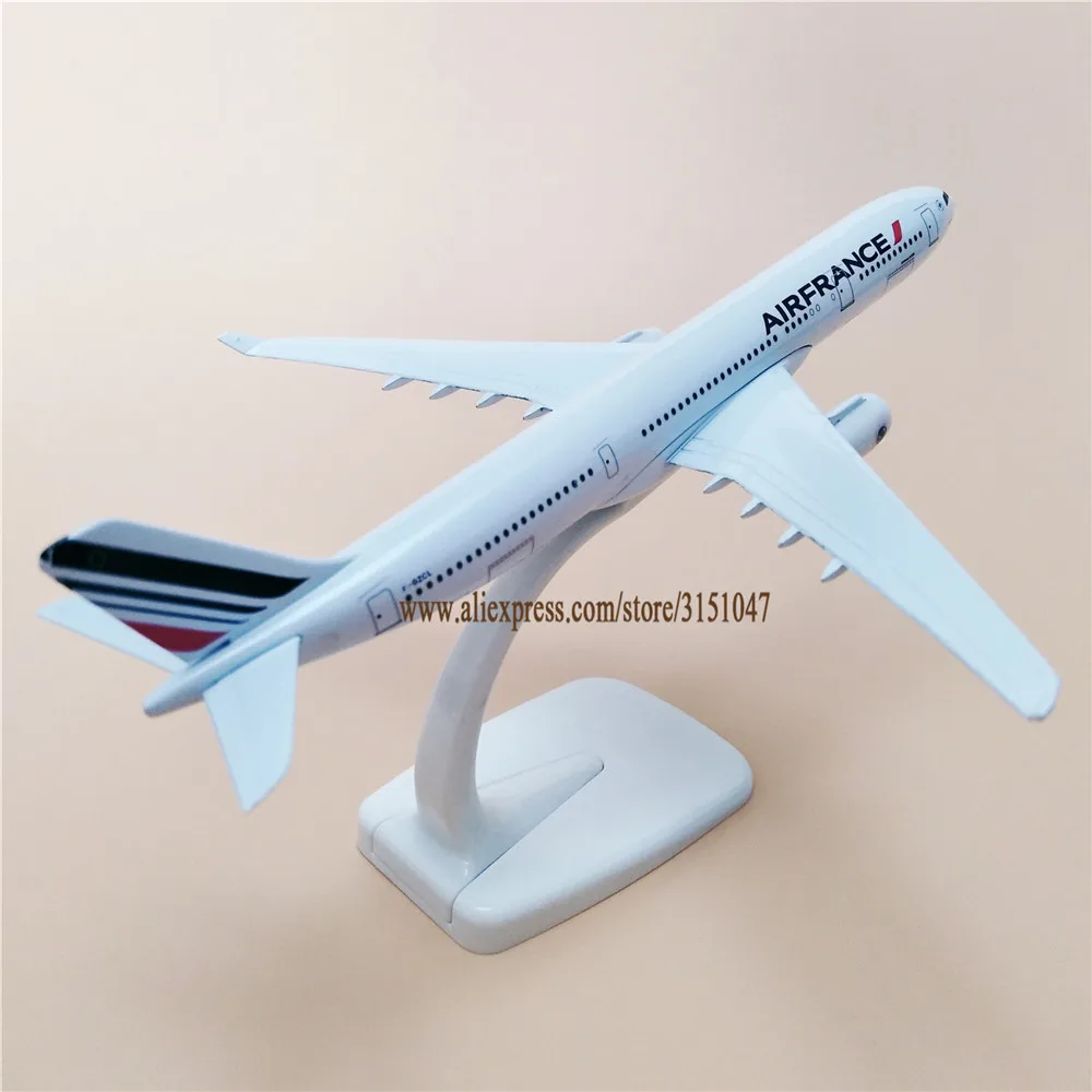 20 см Air France Airbus A330-300 Airlines модель самолета из сплава металла литья под давлением