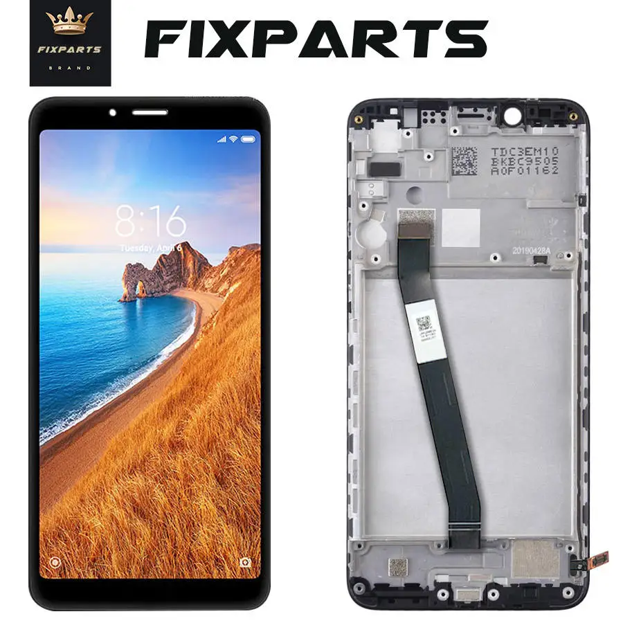 Новый ЖК дисплей для Xiaomi Redmi 7 7A сенсорный экран дигитайзер в сборе запасные