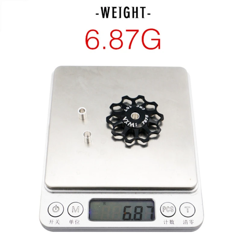 

Задний переключатель передач 270C 10T, шкив Pom Jockey, керамический направляющий шкив, направляющий ролик для велосипеда, дорожного велосипеда, го...