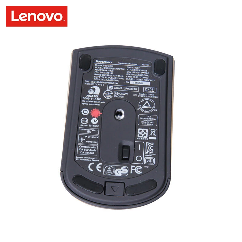 Беспроводная мышь LENOVO OA36193 официальная проверка для ноутбука Thinkpad ПК