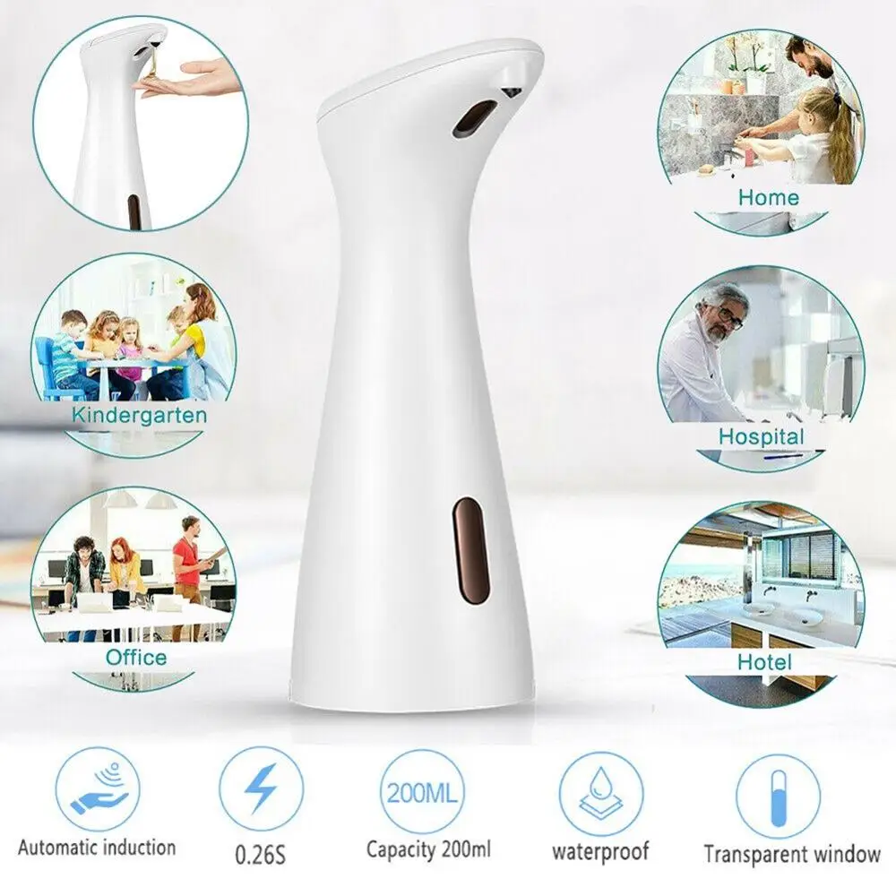 Профессиональный полностью автоматический индукционный дозатор пенного мыла