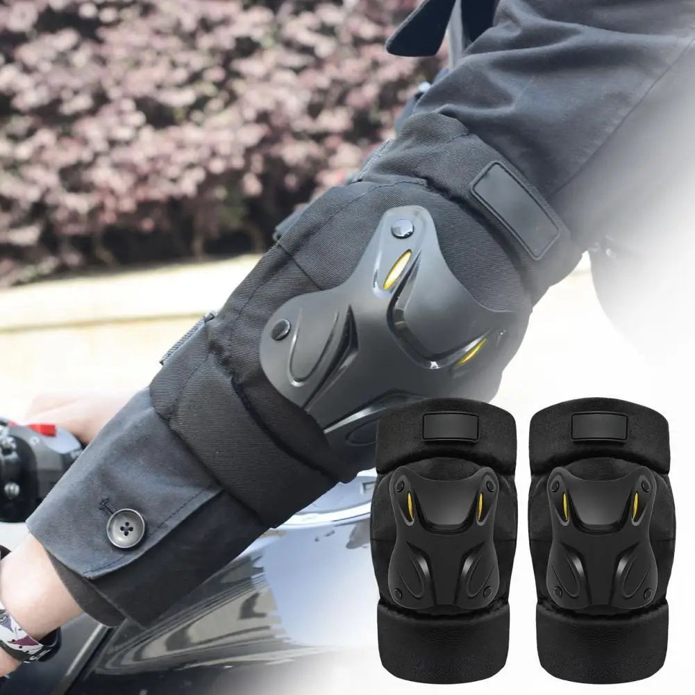 

2Pcs/Set Elbow Protector Protective Motorbike Kneepad Comfortable Impact-Resistant Damp-Proof Elbow Protector for Outdoor