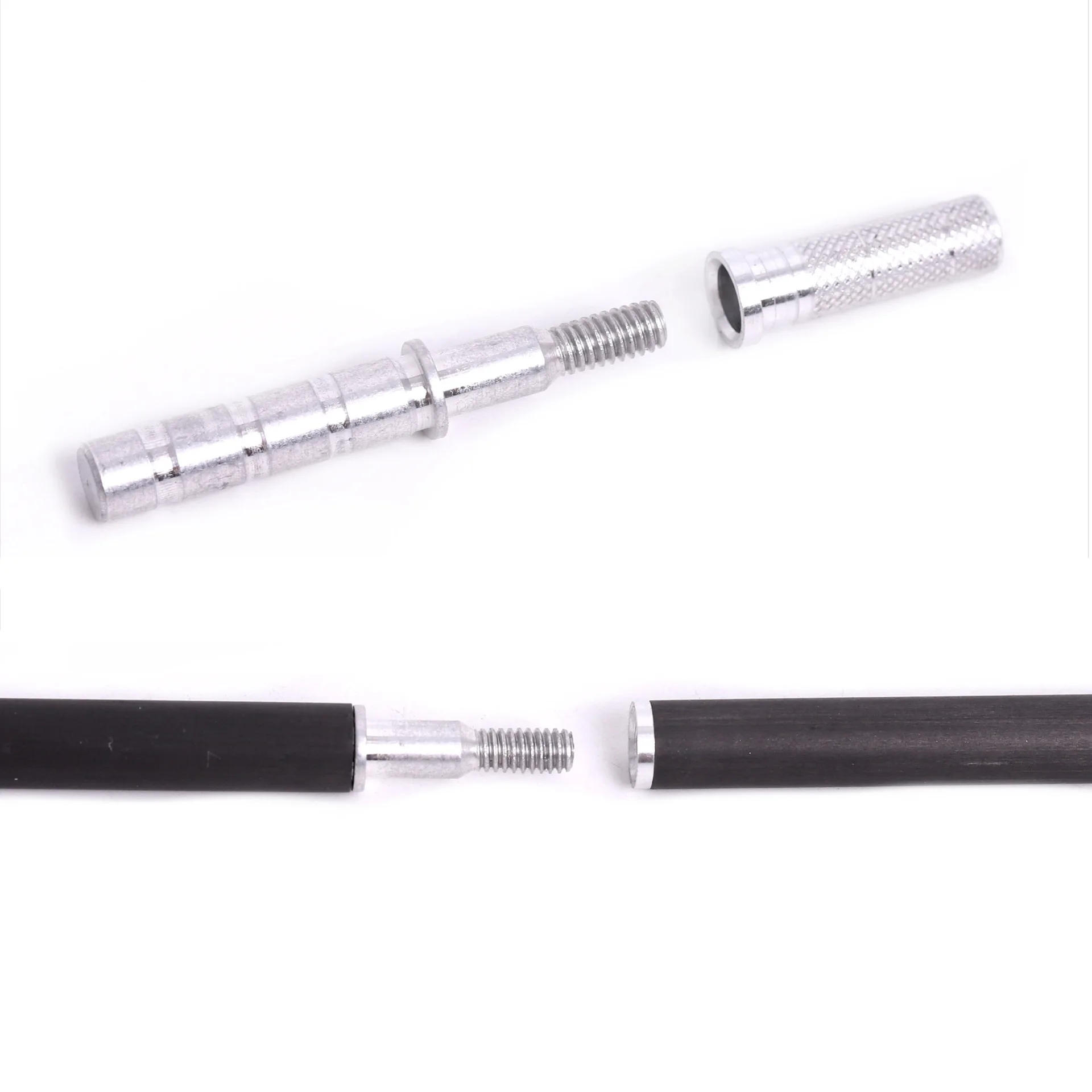 Стрелы для стрельбы из лука с соединителем Алюминиевая Вставка вход 6 2 мм