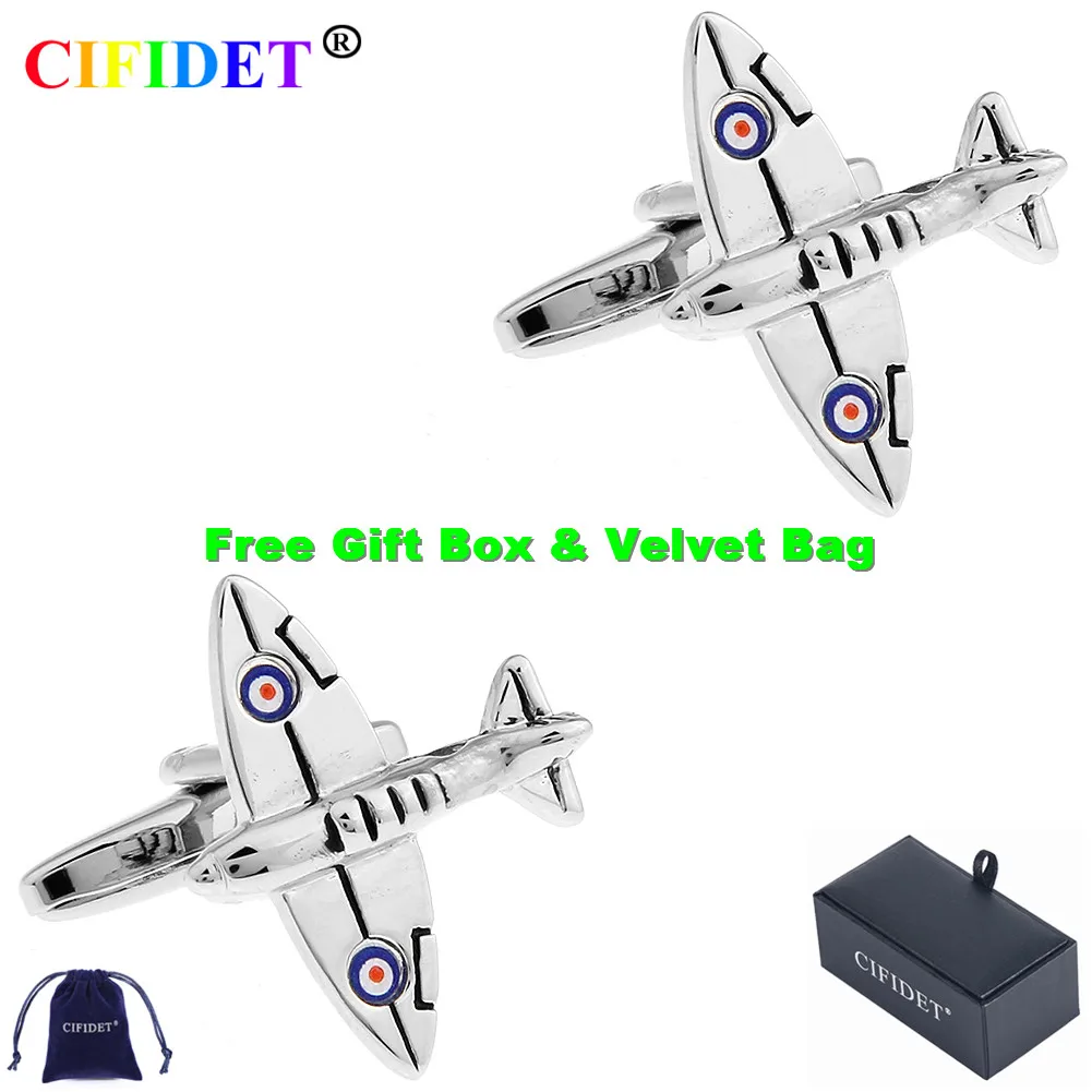 

Новинка, мужские запонки CIFIDET, модная эмалированная запонка в виде рубашки с бархатным мешком и подарочной коробкой, ювелирные аксессуары в ...