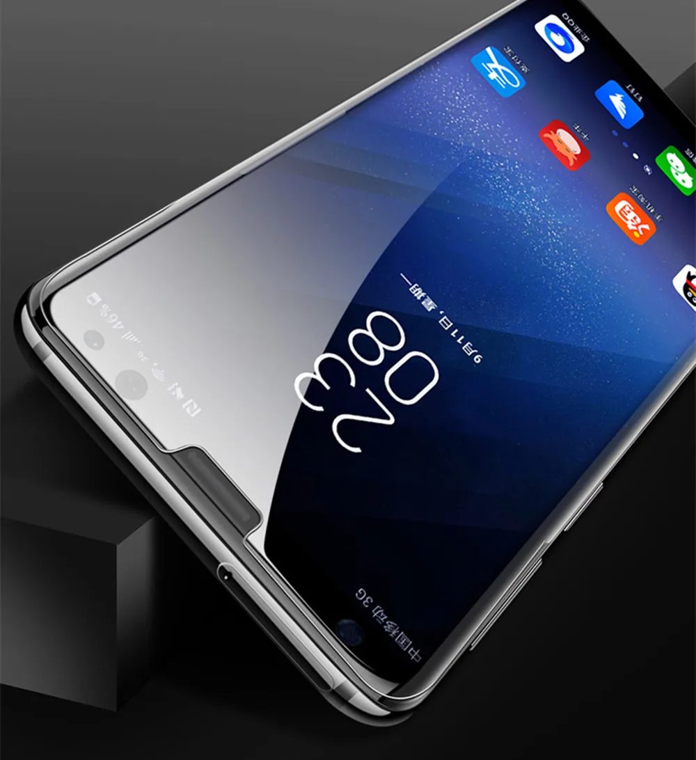 Нано протектор экрана с жидкостью для Samsung Galaxy S21 Ultra S10 Plus закаленное стекло