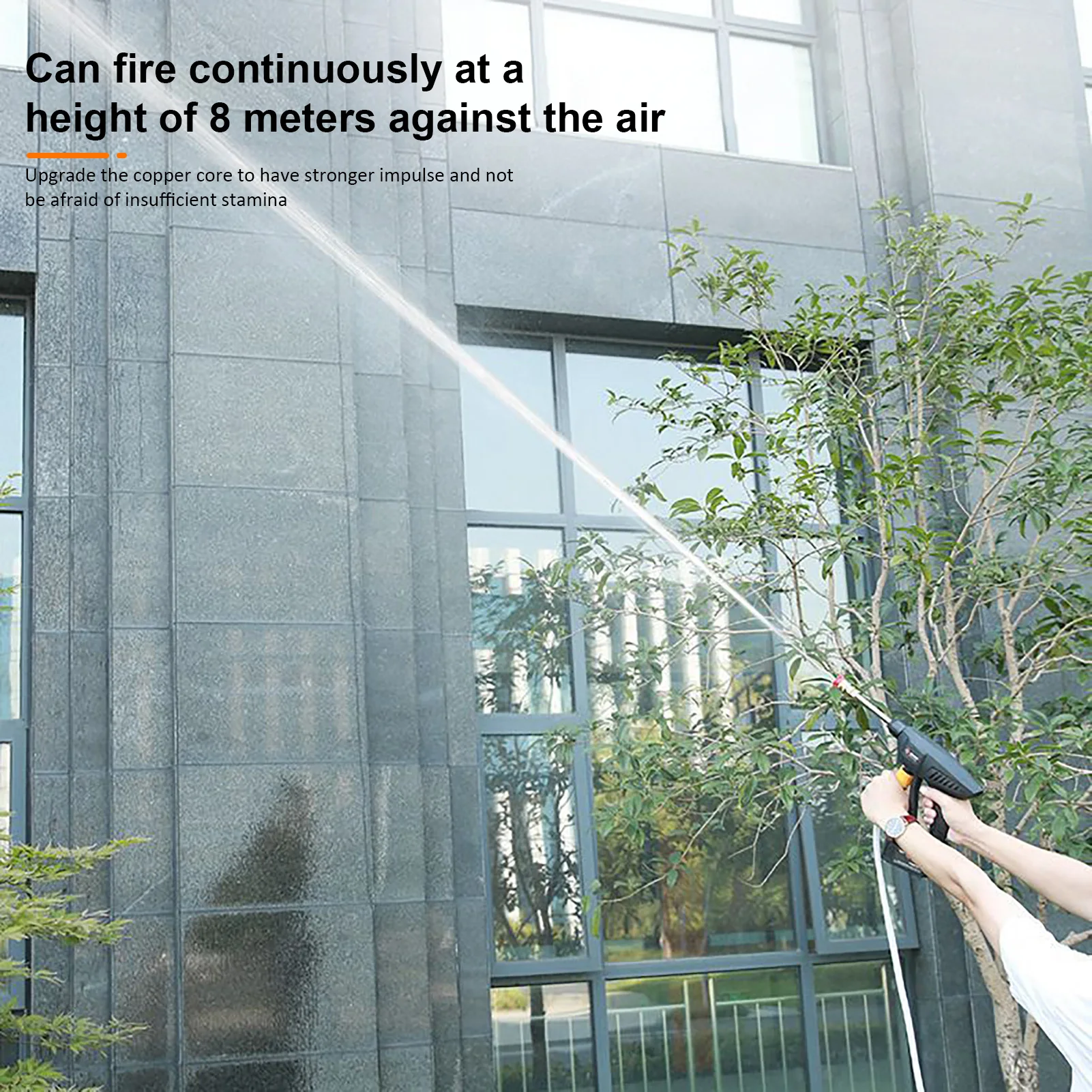 Дешево Портативный многофункциональный мойщик высокого давления, 21 в, 30 бар