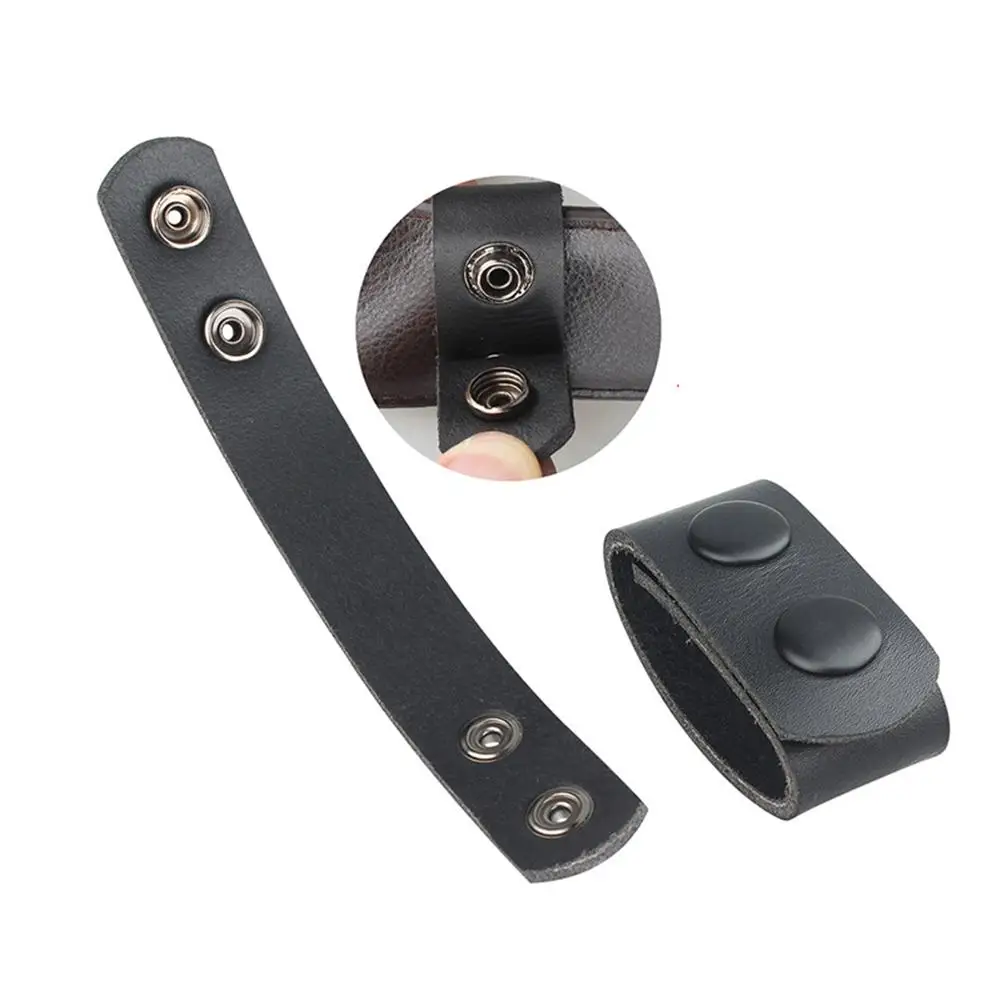 2/4 шт. на открытом воздухе с ремешком и пряжкой Портативный кожа оснастки ремень