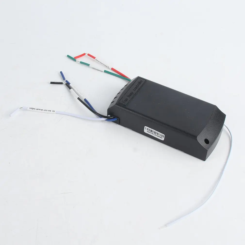 

Universal Ceiling Fan Lamp Remote Control Kit 110-240V Timing Wireless Control Switch Adjusted Wind Speed Transmitter Receiver