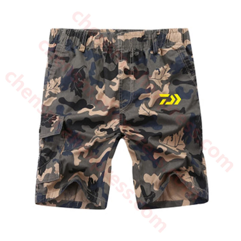Прямая поставка мужские короткие брюки для рыбалки большого размера летние