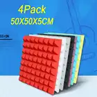 Звукоизоляционные пенопластовые плитки из пенополиуретана, 4 шт., 500x500x50 мм