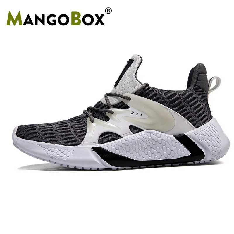 

Man Sport Shoes Brand Road Running Shoes Men Sneakers Breathable Mesh Shoes Athletics Jogging Walking Shoe Night Reflective Shoe