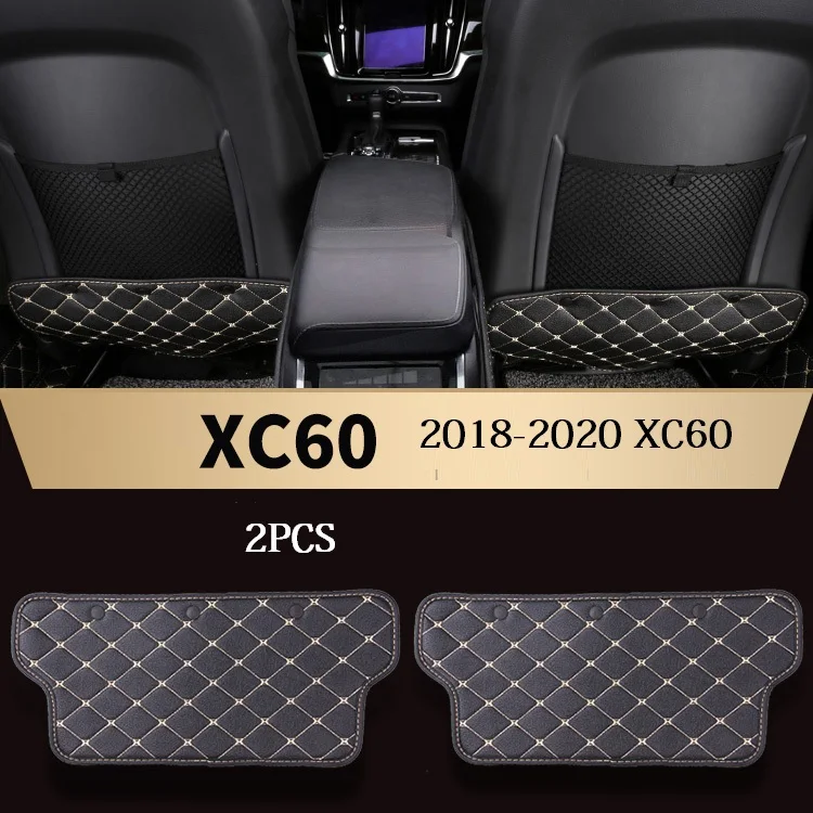 Автомобильный Стайлинг для Volvo XC60 XC90 S90 V90CC сиденье анти-игровой коврик - Название цвета: 2018-2020 xc60 black
