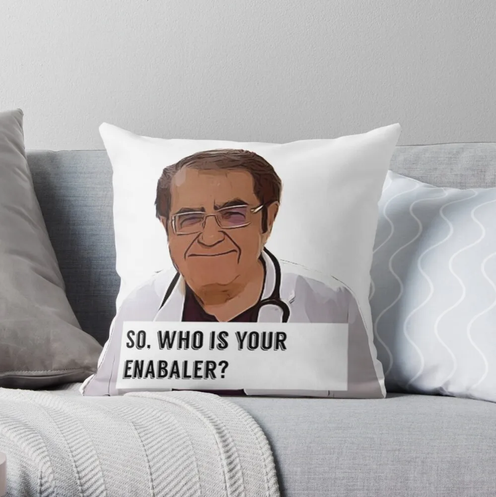 

Наволочка Dr Now - Who is your enabler, наволочка для диванной подушки с цифровым изображением