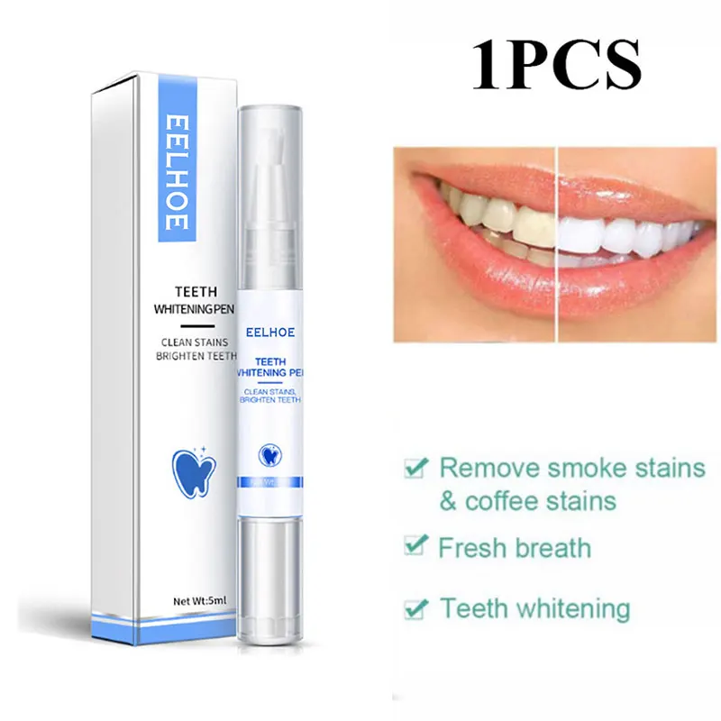 

5ml Teeth Whitening Pen Cleaning Serum Plaque Stains Remover Teeth Bleachment Dental Whitener Oral Hygiene Care Teeth Whitener