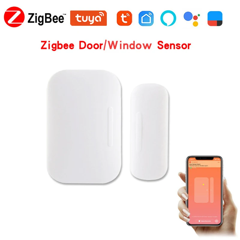 Tuya/Smart Life Smart Zigbee3.0 датчик двери окна умный дом в режиме реального времени