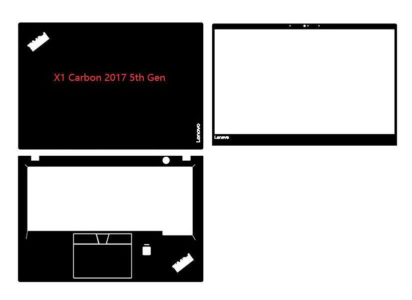 

Laptop Skin Sticker Cover Film For ThinkPad X1 Carbon 2021 2020 X1 carbon 2019 Gen 7 8 X1 Carbon 2018 Gen 6 2017