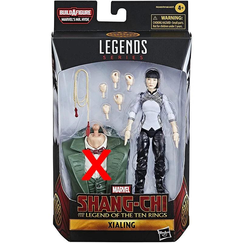 

Hasbro Marvel Legends Series Shang-Chi 6-inch Xialing Action Figure Anime Model Decoration Toy Birthday Gift Without Assembly