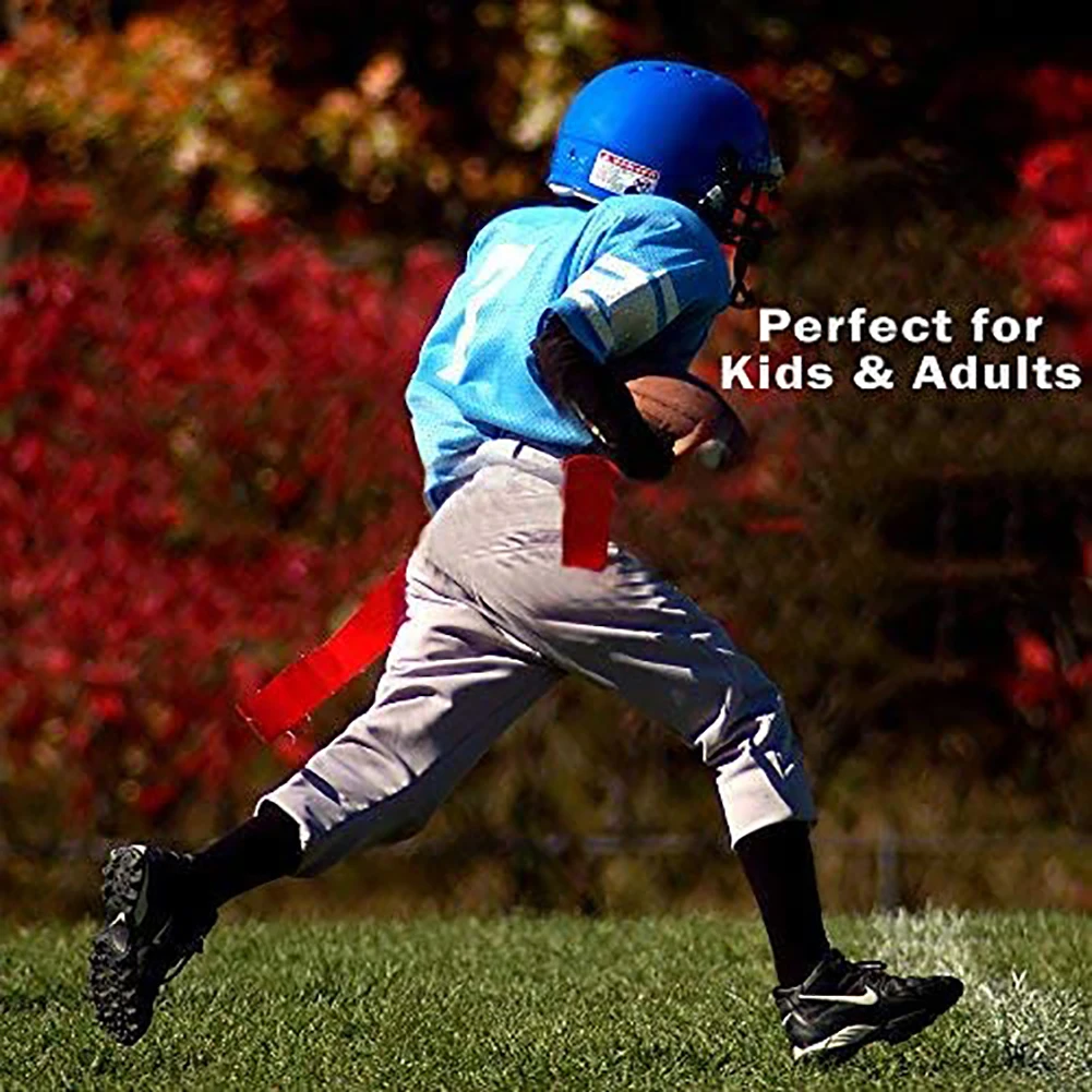 Американский футбол Матч тренирующий пояс регулируемый флаг для регби тега