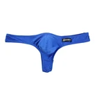 Трусы-стринги мужские с низкой посадкой, пикантное нижнее белье, танга выпуклый, дышащее бикини, Т-образный вырез, размеры США