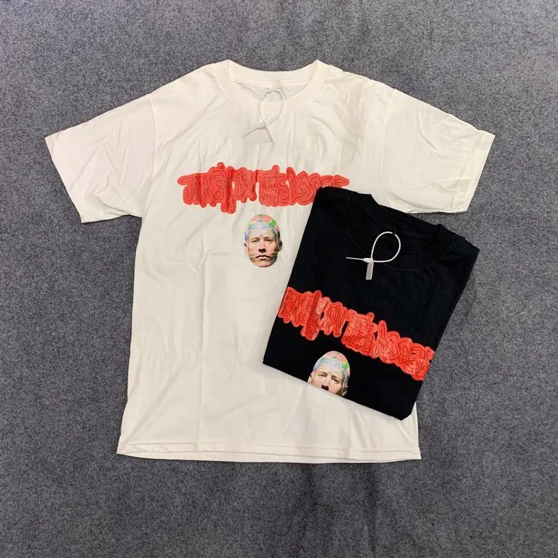 

20ss Travis Scott ASTROWORLD T-shirt Jack Boys On The Loose ASTROWORLD top tee Men Women 1:1 High Quality ASTROWORLD T-shirt