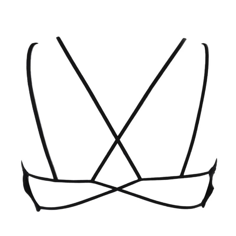 Женский бюстгальтер без косточек CHRLEISURE Бралетт с красивой спинкой и