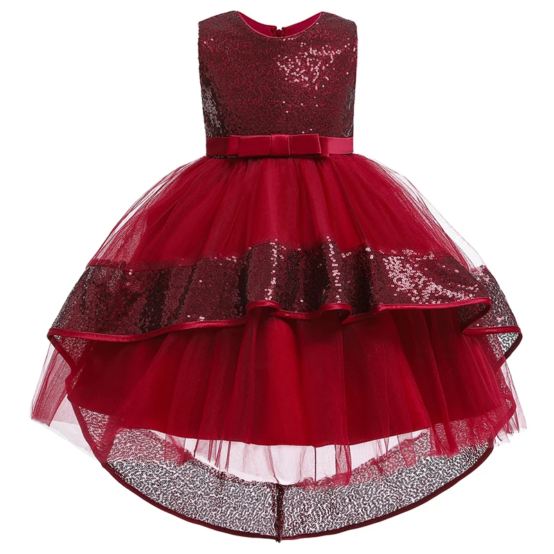 2022 Summer Girls Princess Dress Elegant Costume Kids Dresses For Children Clothing Party And Wedding 3-10 Years | Детская одежда и