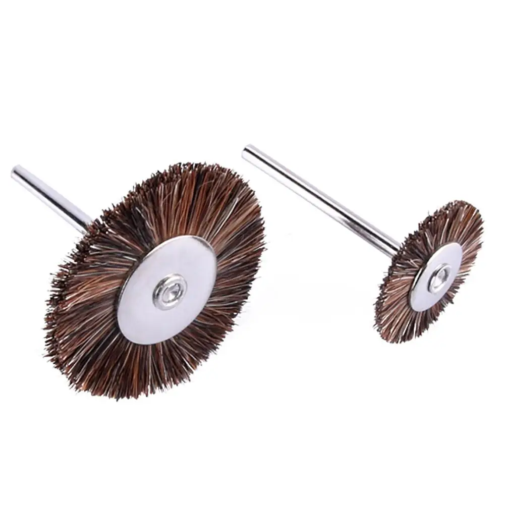 Щетка из конского волоса скруббер полировка чистящие колеса полный комплект