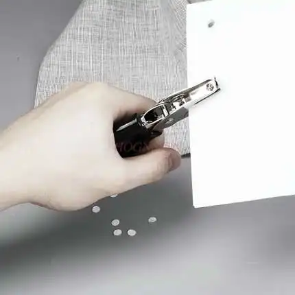 Портативный перфоратор с одним отверстием круглый станок для переплетения