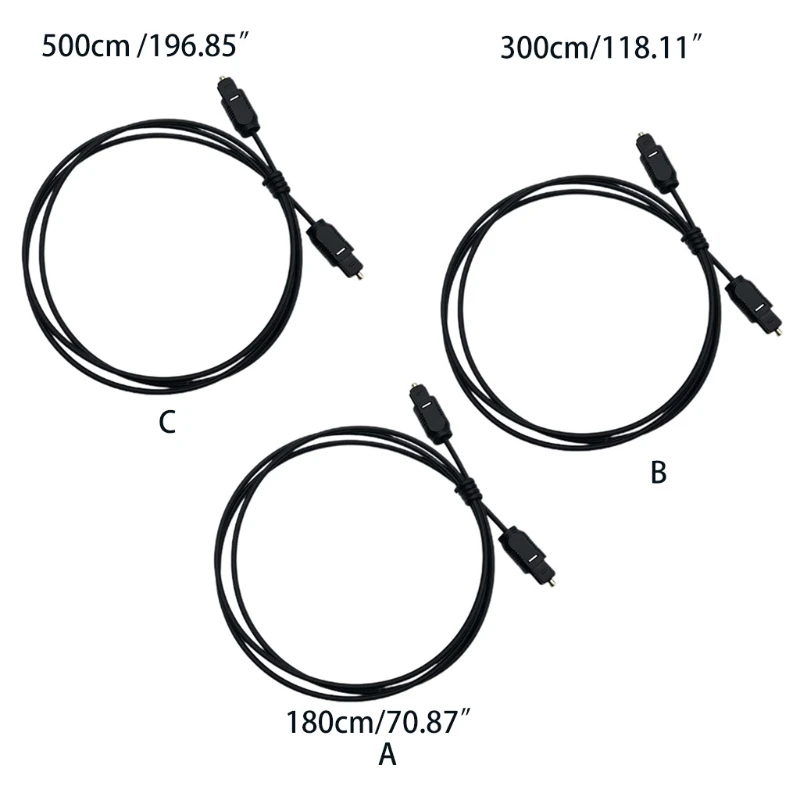 Оптоволоконный Кабель 1 8/3/5 метров для усилителей звуковая панель Blu-Ray плеера