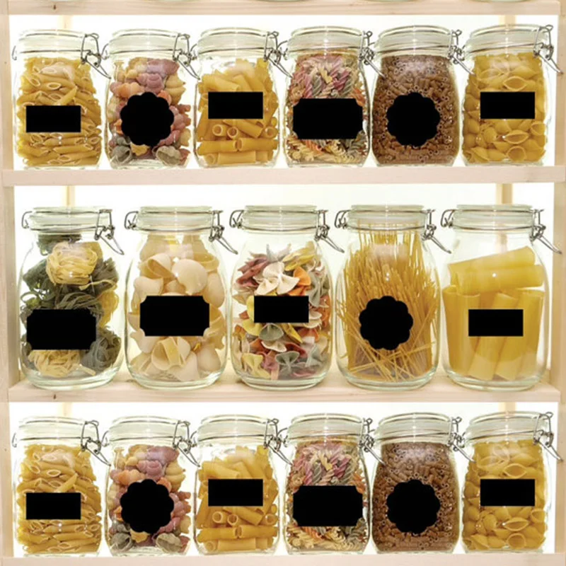 

36 шт./компл. наклейка на доску Craft Jars Органайзер наклейка 5 см x 3,5 см кухонные аксессуары