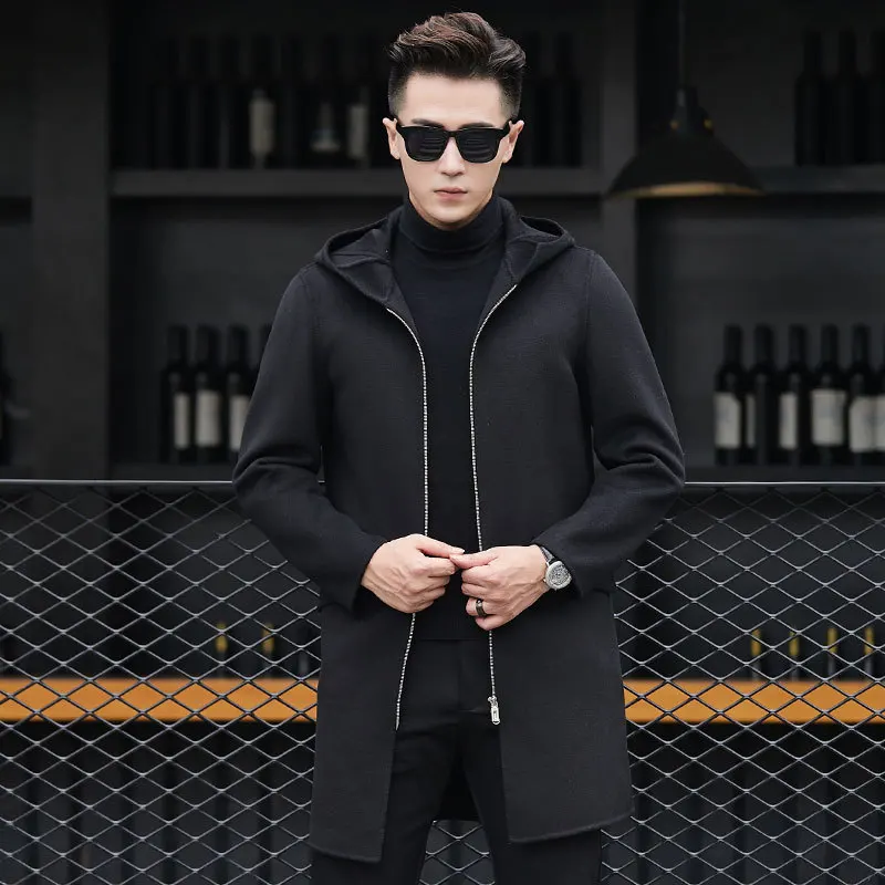 Новая брендовая одежда мужские зимние куртки корейская мода размера плюс