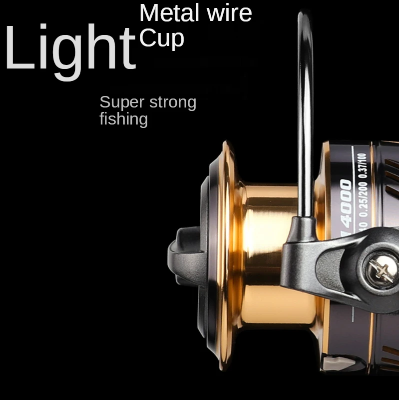 

Fishing Wheel Full Metal Head Fishing Wheel Carrete De Pesca Fishing Reel