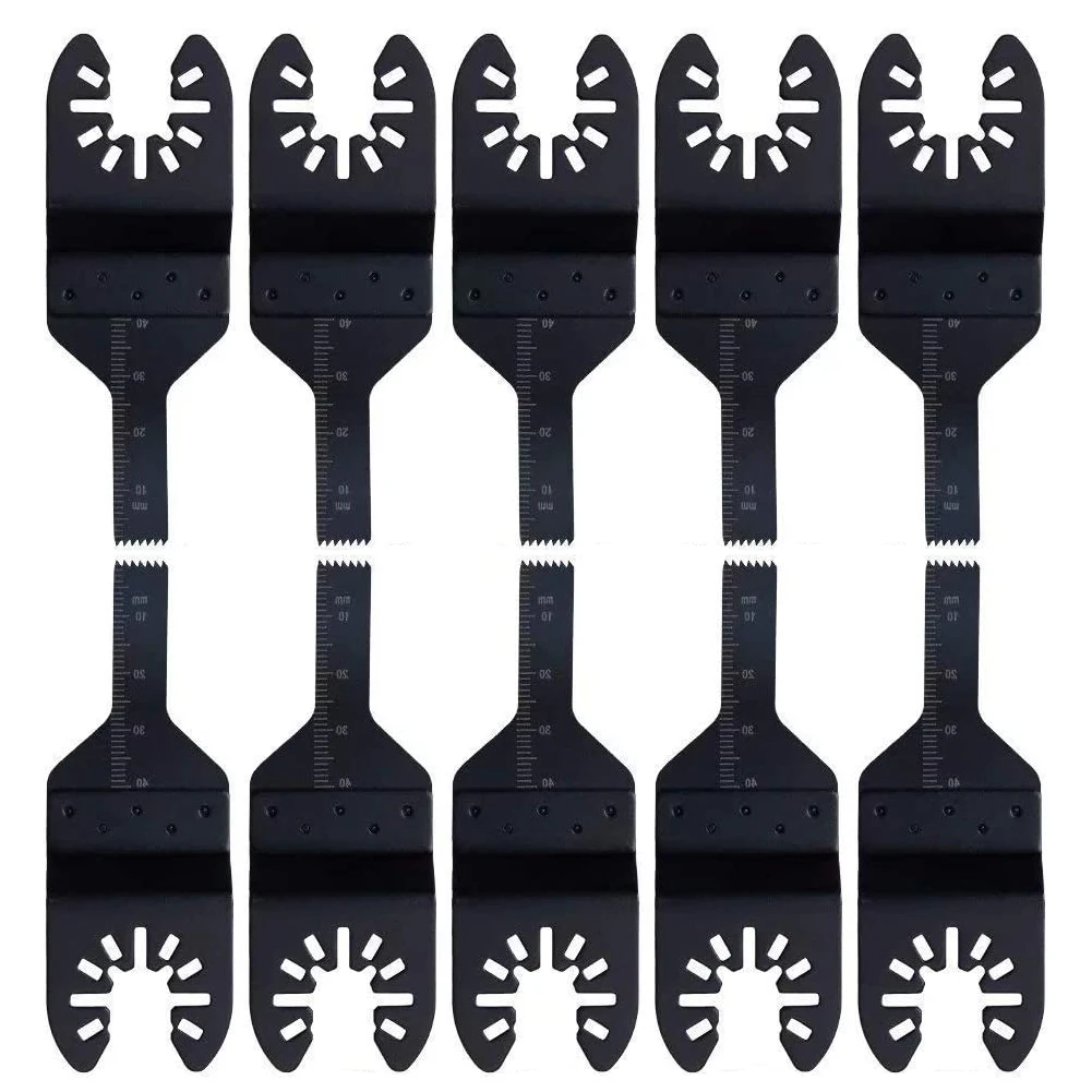 

New 10pcs 10mm Multi-Function Precision Saw Blade Accessories Oscillating Saw Blades for Renovator Power Wood Cutting Tool Bit