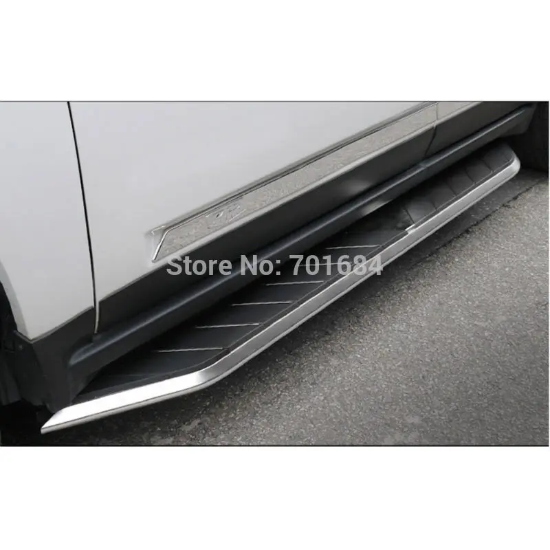 Черная пара шагов подножки Nerf бар для Jeep Patriot Compass 2011 2012 2013 2014 2015 2016 [QP1042]|running board