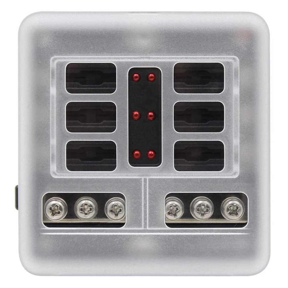 Блок предохранителей 6 способов блок 12 В схем ATC/ATO водонепроницаемый держатель