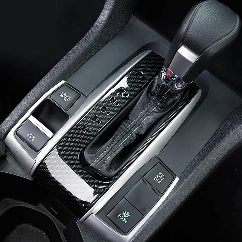 Внутренняя Панель переключения передач из АБС углеволокна отделка панели для Honda