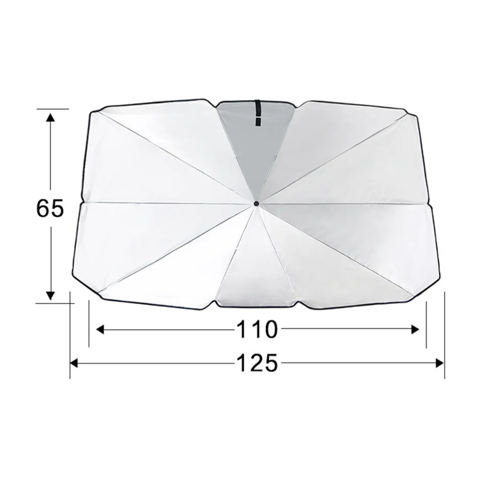 

Vehicle Use Insulation Sun Visor Stretch Sun Visor Inside Car Front Windshield Sunshade (Small)