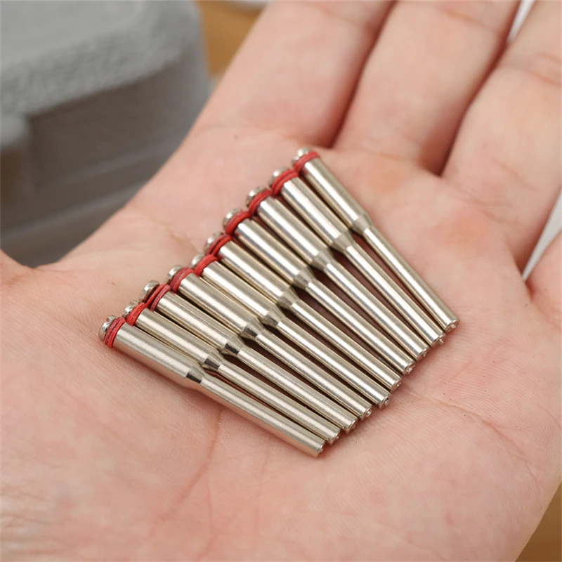 10 шт. миниатюрный никелированный стальной винт шпиндель 3 17 мм хвостовик 2 Диаметр