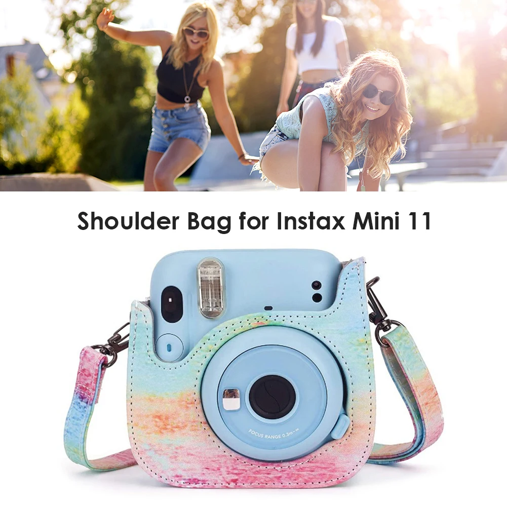 Для Fujifilm Instax Mini 11 мгновенная пленка для камеры пу кожаная сумка чехол портативная