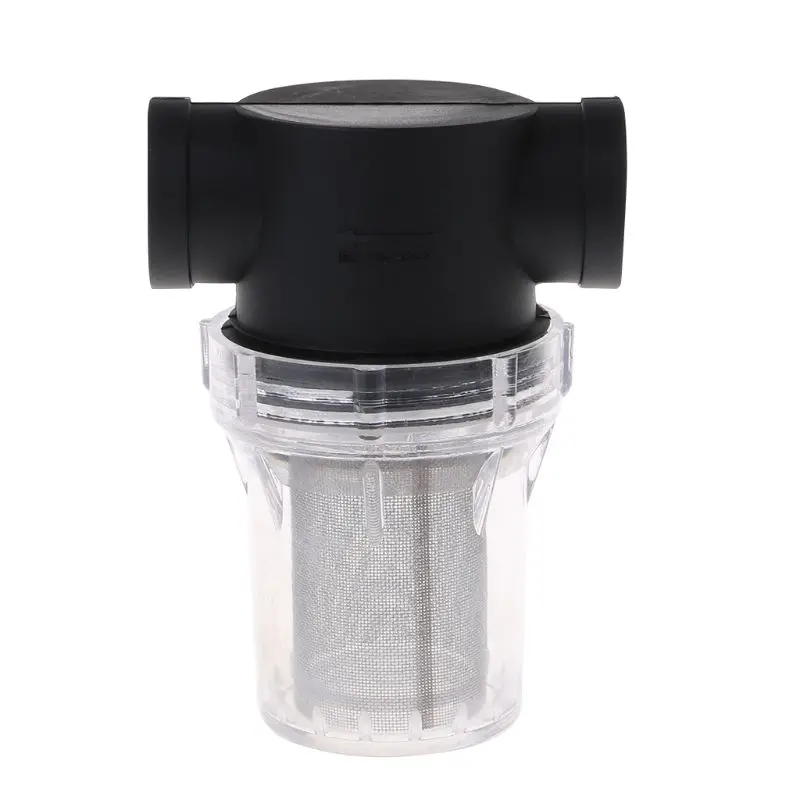 

3/4" Irrigation High Flow Pipeline Filter Garden Pond Inline Mesh Strainer Water Pump Filters