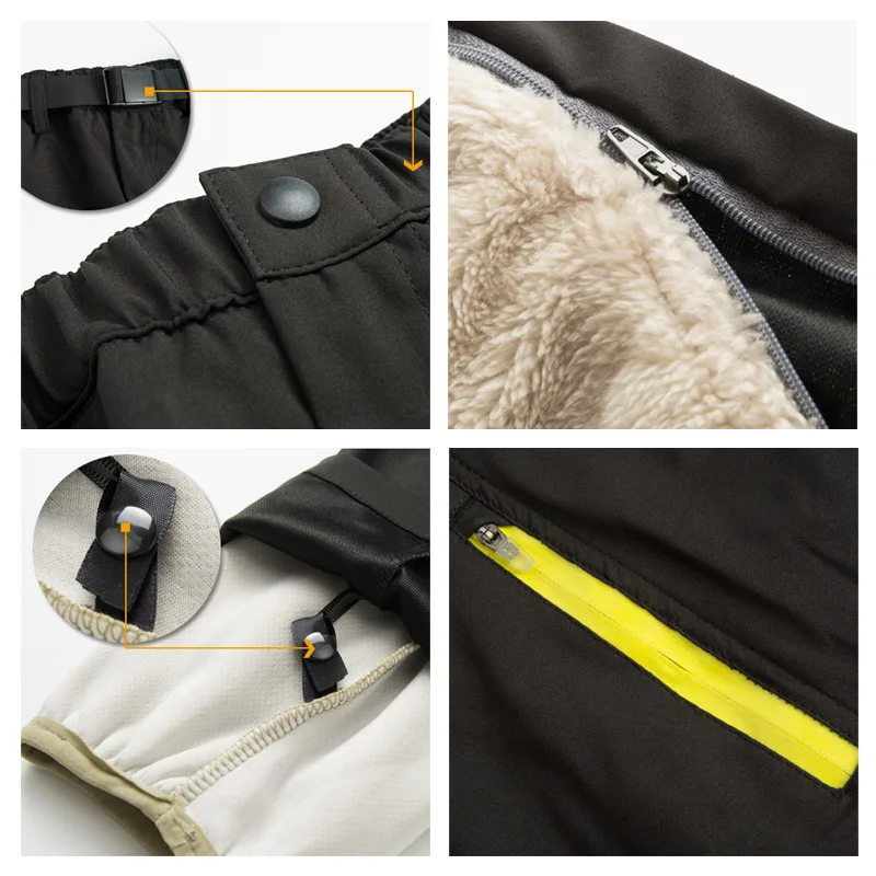 Hiking Pants Outdoor Waterproof Windproof Breathable Quick Dry Trousers Women Men Camping Fishing Climbing Stretchy Fall Winter | Спорт и