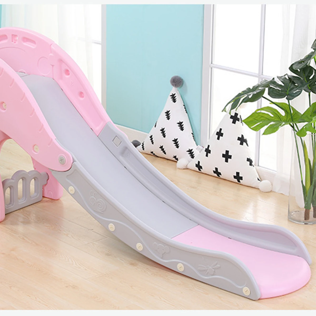 Детская горка для детского сада домашняя игровая площадка маленьких детей