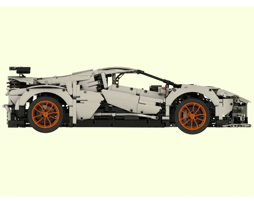 Новая технология 2020 строительные блоки moc-34933 EB 110 супер спортивный автомобиль